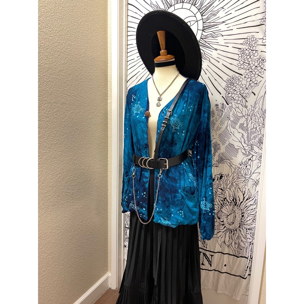 🌈 Amazing Vintage star tie dye cardigan - Picture 14 of 14